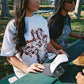 Flower Cross Tee (White)