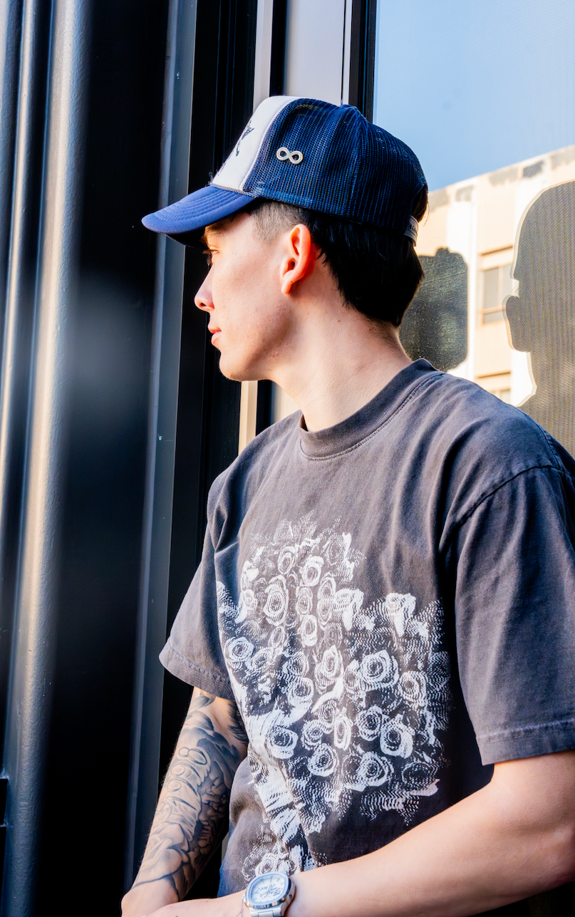Angel Trucker Hat (Navy)