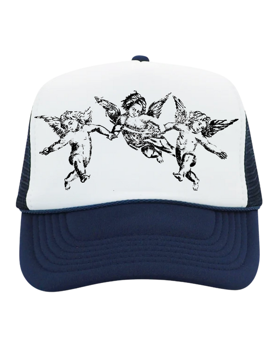 Angel Trucker Hat (Navy)